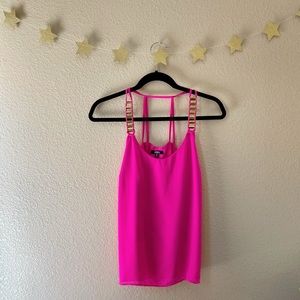 Xoxo Pink Sleeveless Tank 💕